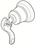 Pfister PVD Brushed Nickel Handle 