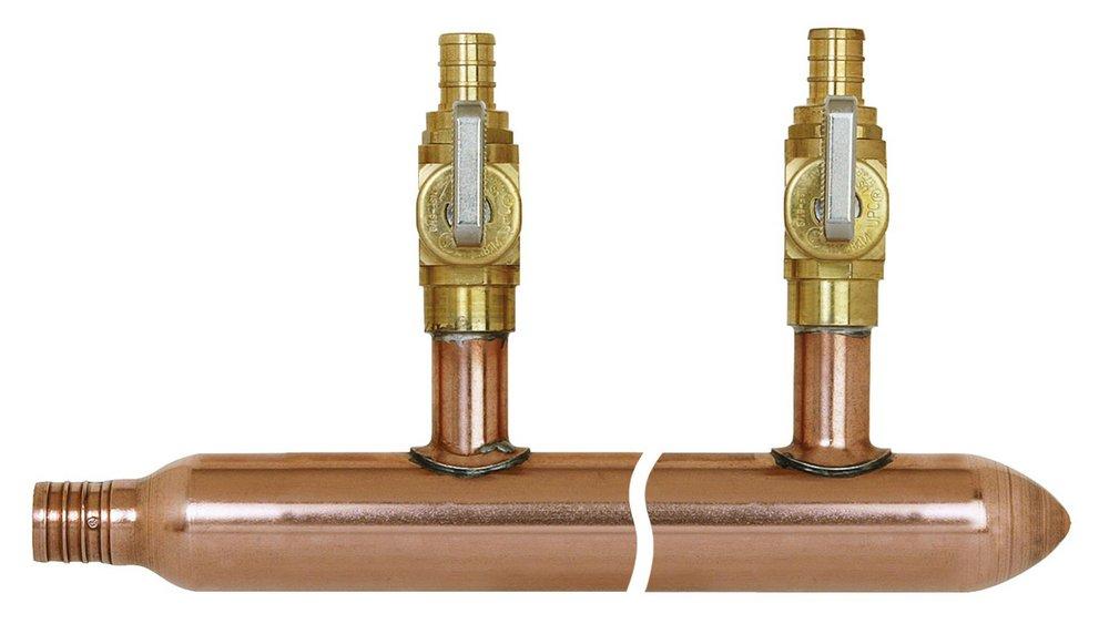 Sioux Chief Copper F1807 x Spin Closed Valve Manifold 