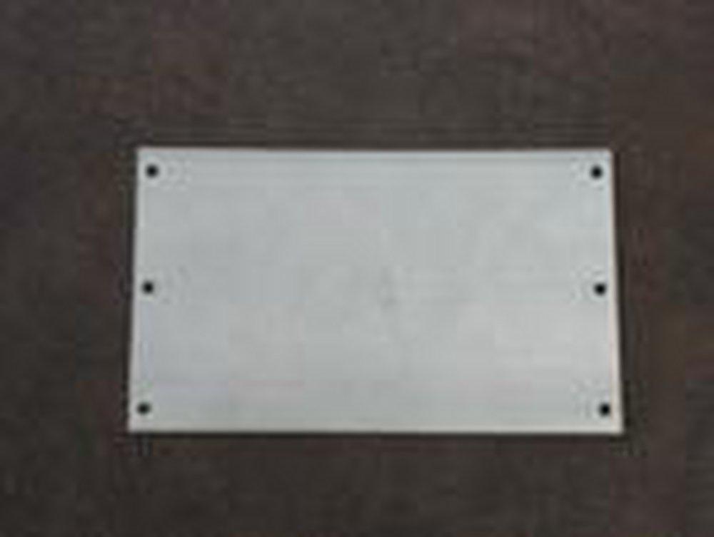 Metal Products Silver 3-1/2 x 6 in. BOCA Plate 