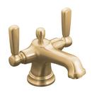 Two Handle Monoblock Bathroom Sink Faucet in Vibrant® Brushed Bronze