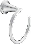 Round Open Towel Ring in Polished Chrome