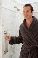 Moen Brushed Nickel 24 in. Grab Bar 