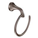 Moen Oil Rubbed Bronze Round Open Towel Ring 