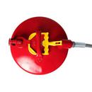 Eagle Red Galvanized and Powder Coated Gas Canister in Red 