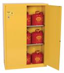 Eagle Yellow Safety Cabinet with 2-Door and Manual-Closing in Yellow 