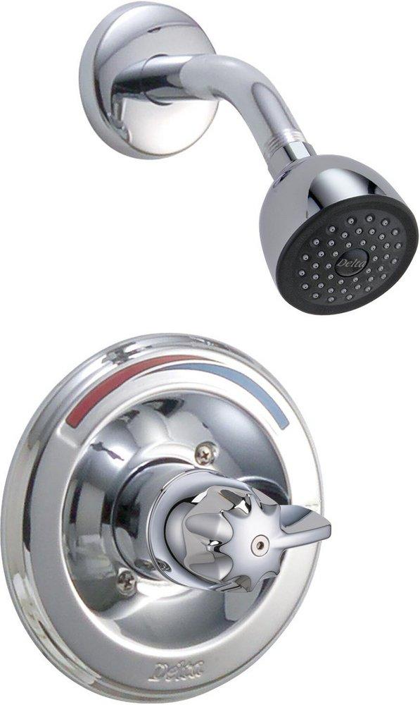 Delta Faucet Chrome Single Handle Single Function Shower Faucet (Trim Only) 