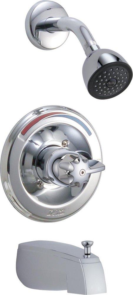 Delta Faucet Chrome Single Handle Single Function Bathtub & Shower Faucet (Trim Only) 