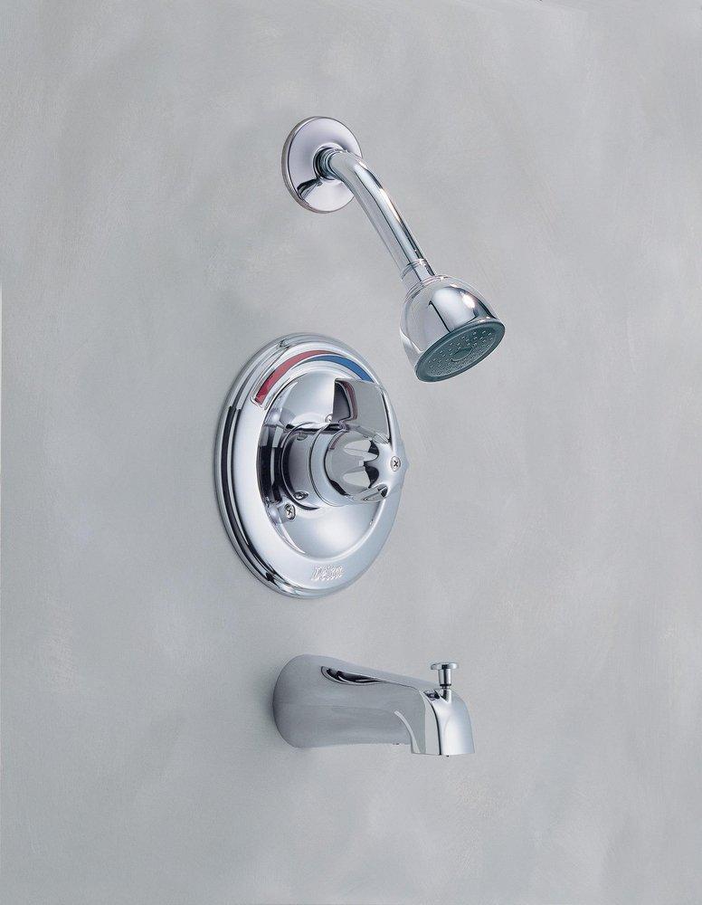 Delta Faucet Chrome Single Handle Single Function Bathtub & Shower Faucet (Trim Only) 