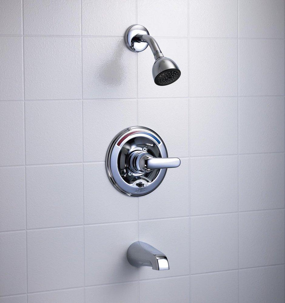 Delta Faucet Chrome Single Handle Multi Function Bathtub & Shower Faucet (Trim Only) 