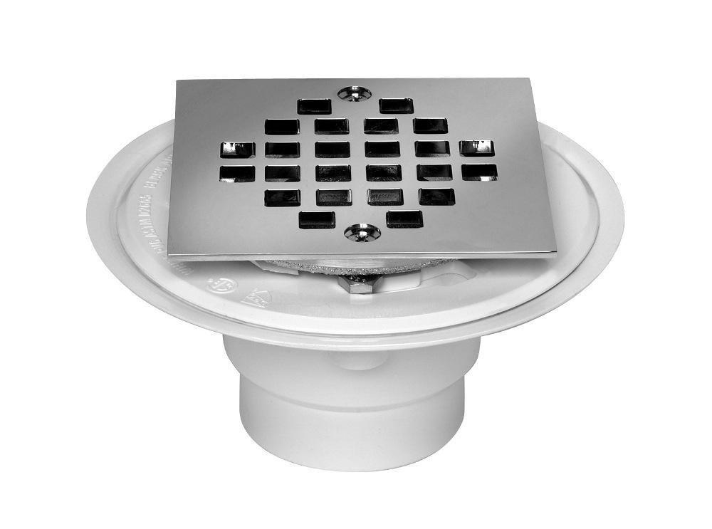 Oatey&reg; 2 in. Threaded Plastic Shower Drain 