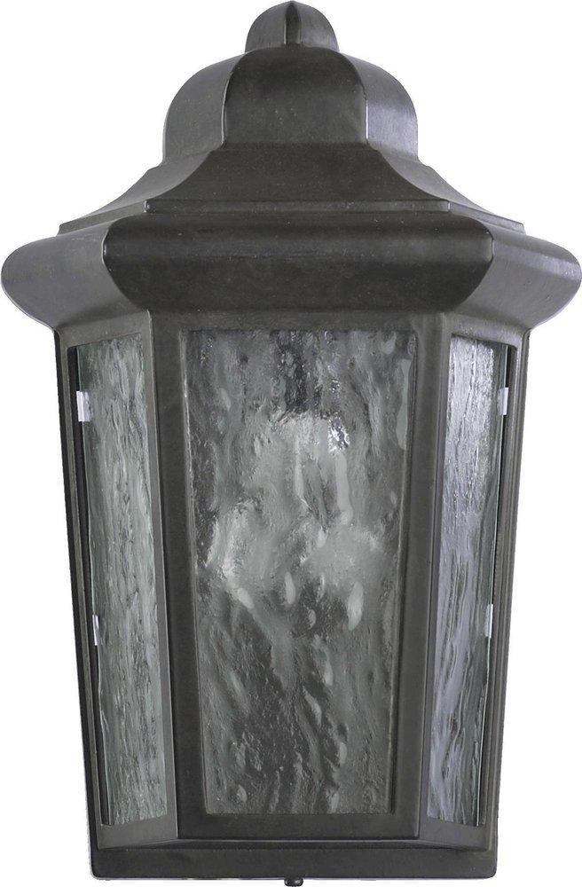 Quorum International Timberland Granite 8 x 12 in. 100W 1-Light Wall Mount Medium E-26 Outdoor Wall Lantern 