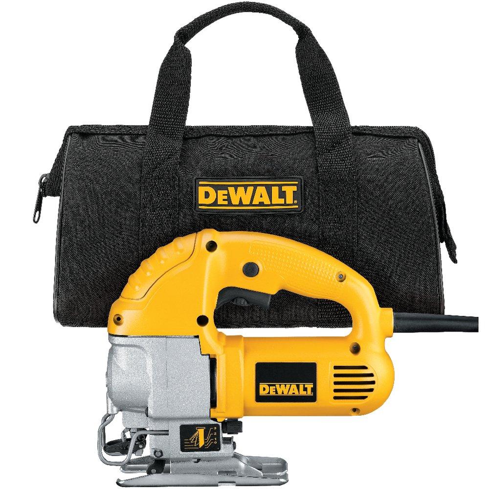 DEWALT Silver 8 ft. Variable Speed Orbital Jigsaw Kit 