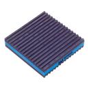 4 x 4 x 7/8 in. Equipment Pad Foam, Plastic and Rubber
