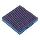 4 x 4 x 7/8 in. Equipment Pad Foam, Plastic and Rubber 