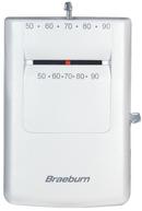 Braeburn Systems White 1H Non-programmable Thermostat 