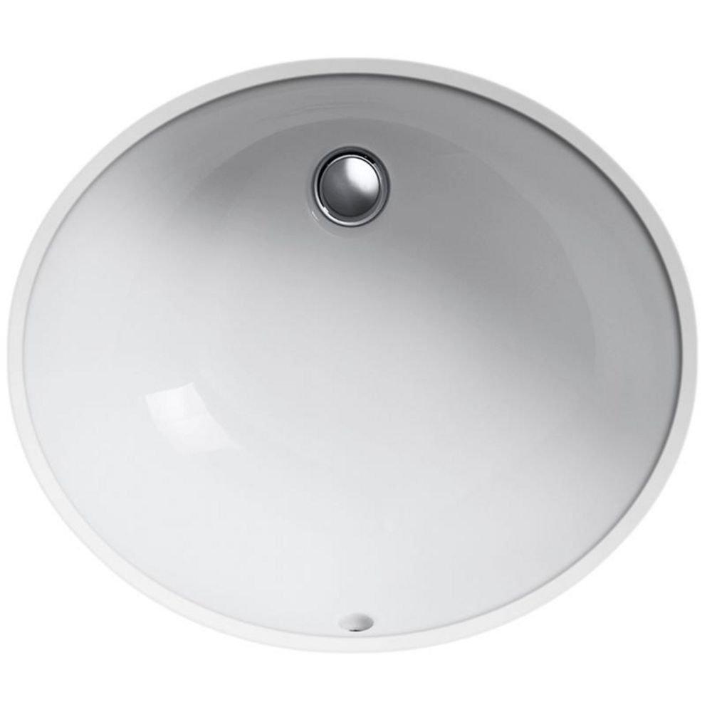 KOHLER White Undermount Basin 