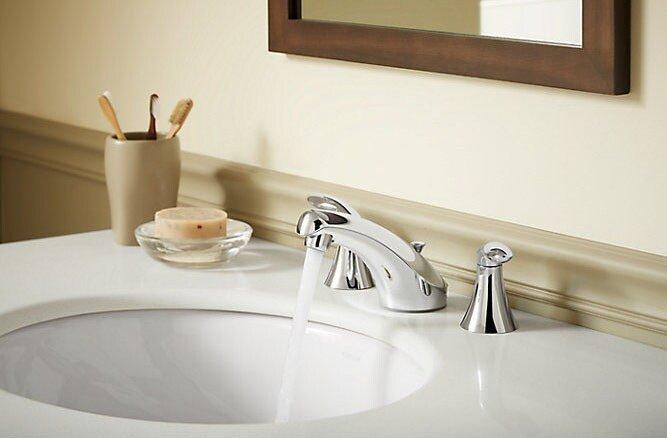 KOHLER White Undermount Basin 