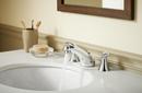 KOHLER White Undermount Bathroom Sink with Overflow 