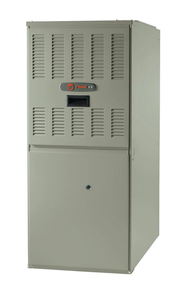 14-1/2 in. 60000 BTU 80% AFUE 3 Ton Single-Stage Upflow and Horizontal Left  1/3 hp Natural or Propane Furnace | Trane | Ferguson
