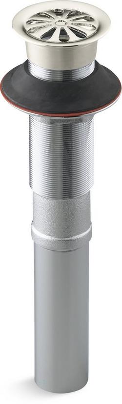 3-13/16 in. Bathroom Sink Drain in Vibrant Polished Nickel