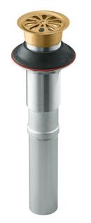 KOHLER Vibrant&reg; Brushed Bronze Grid Drain (Less Overflow) 