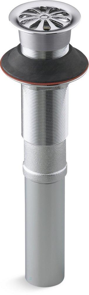 KOHLER Polished Chrome Grid Drain (Less Overflow) 
