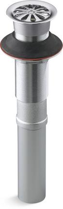 KOHLER Polished Chrome Grid Drain (Less Overflow) 