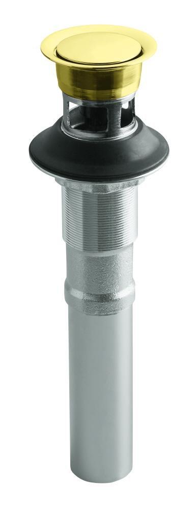 KOHLER Vibrant&reg; French Gold Clicker Drain 
