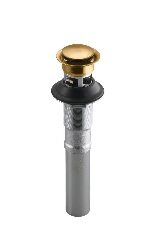 KOHLER Vibrant&reg; Brushed Bronze Clicker Drain 