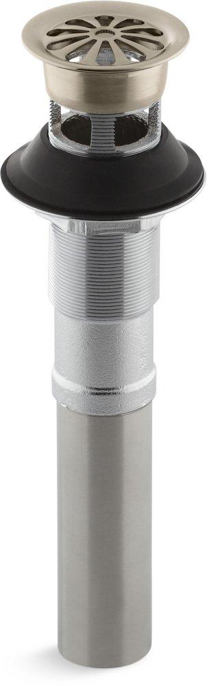 KOHLER Vibrant&reg; Brushed Bronze 1- 1/4 in. Lavatory Grid Drain with Overflow 