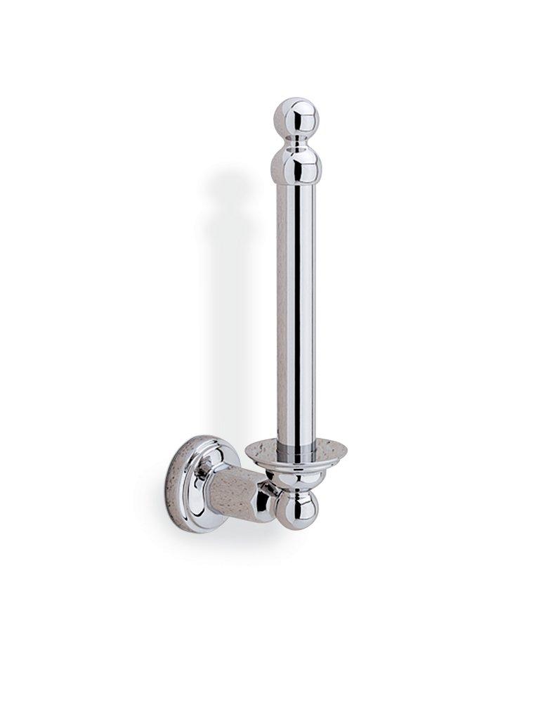 Perrin & Rowe&reg; Polished Chrome 9 in. Wall Mount Spare Toilet Tissue Holder 