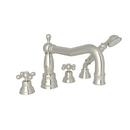 ROHL&reg; Polished Nickel Two Handle Roman Tub Faucet 