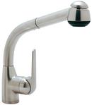 Pull-Out Kitchen Faucet with Single Lever Handle in Polished Chrome