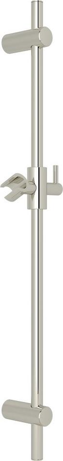 24-3/8 in. Shower Rail in Polished Nickel