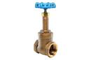 American Valve Brass Full Port FNPT Gate Valve 