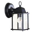 Acclaim Lighting Matte Black 8 in. 100W 1-Light Outdoor Wall Mount Light Fixture 