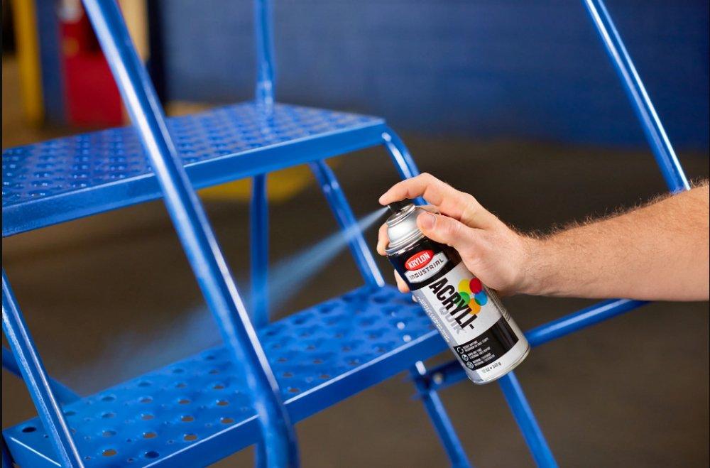 Krylon White 16 oz. OSHA Safety Spray Paint 