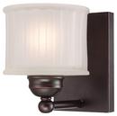 100 W 7-3/4 in. 1-Light Medium Wall Sconce in Lathan Bronze™