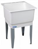 Floor Mount Laundry or Utility Tub in White