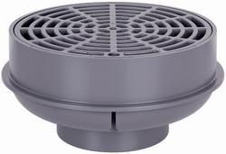 3 in. Inside Caulk Plastic Floor Drain