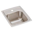 13 x 16 in. 1 Hole Stainless Steel Single Bowl Drop-in Kitchen Sink in Lustrous Satin