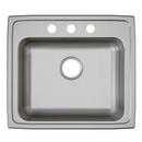 Elkay Lustrous Satin 22 x 19-1/2 in. Stainless Steel Single Bowl Drop-in Kitchen Sink in Lustrous Satin 