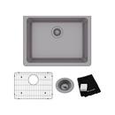 Elkay Polished Chrome Two Lever Handle Deck Mount Service Faucet 