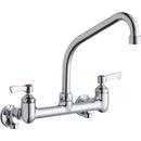 Elkay Chrome Sink Faucet with Double Lever Handle 