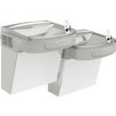25-5/16 in. 8 gph Wall Mount Bi-Level Filtered Cooler in Stainless Steel