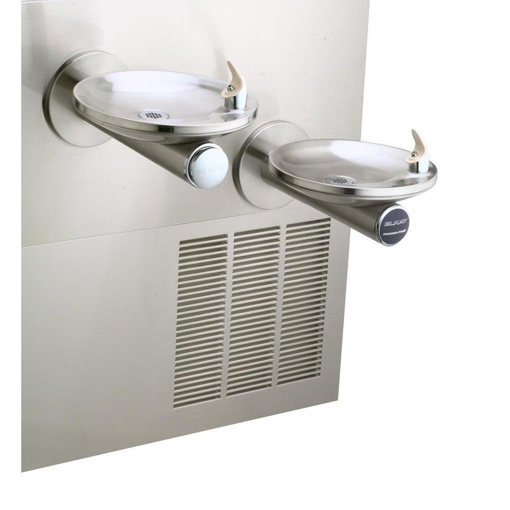Elkay Stainless Steel 2-Level Sensor-Operated Drinking Fountain 