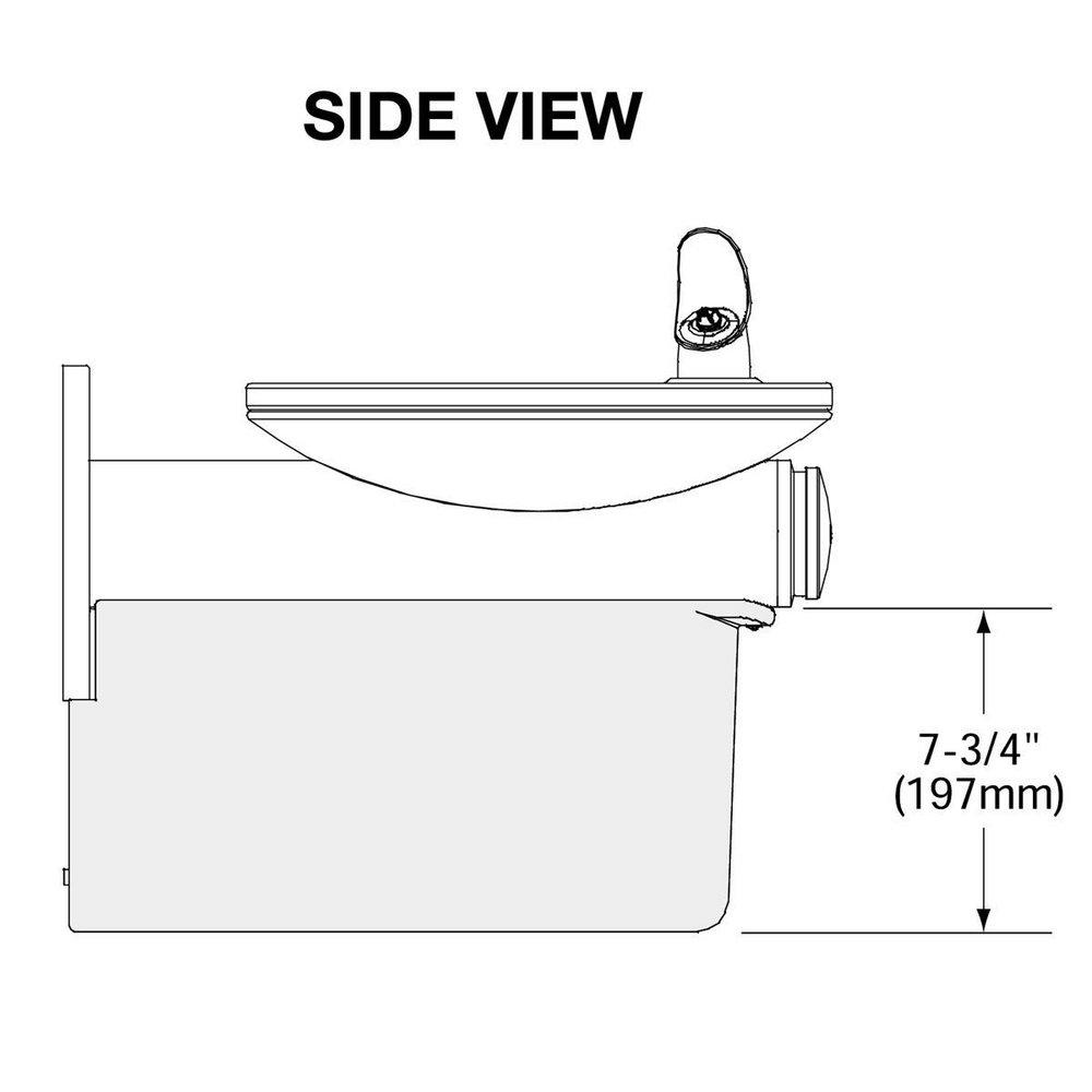 Elkay Grey Cane Apron 