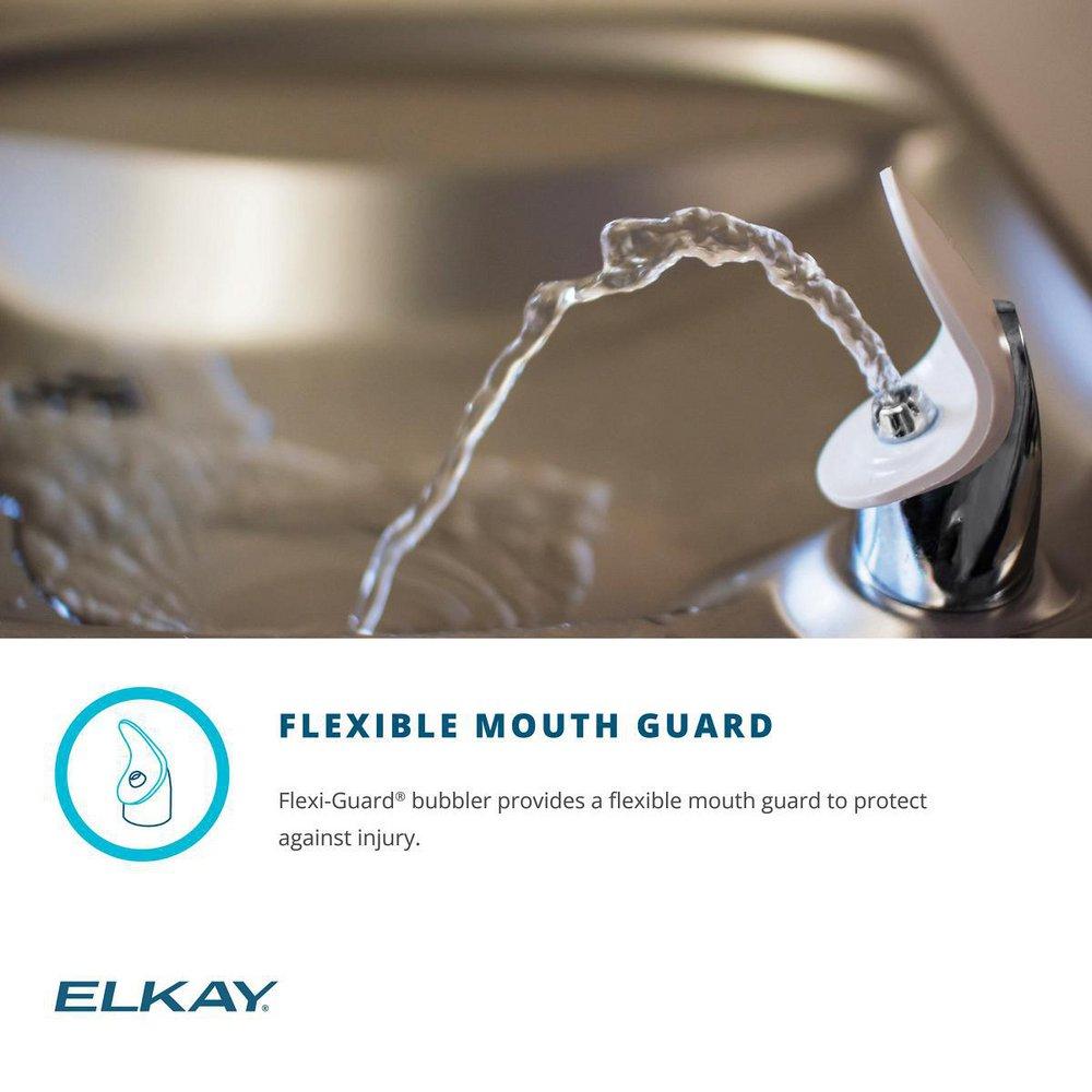 Elkay Stainless Steel Wall Mount Bi-Level ADA Water Cooler 