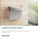 Elkay Stainless Steel Wall Mount Bi-Level ADA Water Cooler 
