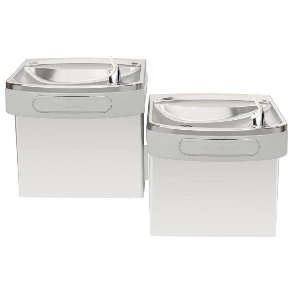 Elkay Stainless Steel Wall Mount Bi-Level ADA Water Cooler 